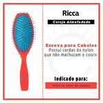 ESC RICCA CEREJA OVAL ALMOFADADA 2426