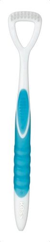 Escova Lingual Kess Para Higienização Da Língua Cerda Macias Cores Azul 2009