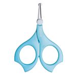 TESOURA DE UNHA BABY COLORS RICCA AZUL 1656