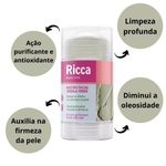BASTAO FACIAL ARGILA VERDE RICCA 3805