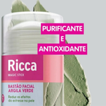 BASTAO FACIAL ARGILA VERDE RICCA 3805