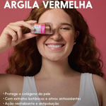 BASTAO FACIAL ARGILA VERMELHA RICCA 3806