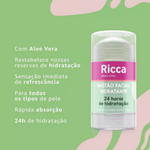 BASTAO FACIAL HIDRATANTE RICCA 3817
