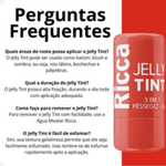 BASTAO JELLY TINT PESSEGO RICCA 3819