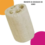BUCHA VEGETAL NATURAL PEDACO 14CM   3417