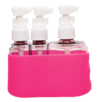 CONJUNTO DE VIAGEM CASE COM 3 FRASCOS RICCA 3347