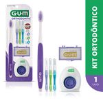 ESC DENTES GUM KIT ORTODONTICO C 4 PECAS GUM 124 LCT
