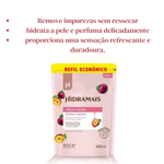 Kit  Sabonete Refil Hidramais Ameixa Negra 400ML com 3