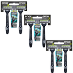kit Aparelho de barbear 3 laminas 1752 com 3unid