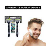 kit Aparelho de barbear 3 laminas 1752 com 3unid