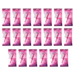 Kit Aparelho de Barbear Feminino Enox 20 Pacotes C/5un