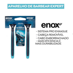 Kit Aparelho de Barbear Masculino Espert 1750 com 3unid