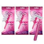 Kit Aparelho Descartável Enox GT 2 feminino 3 PCTs Com 5unid 1757