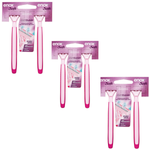 Kit Aparelho Feminino Enox Soft com 3 unidades  1751