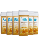 Kit Cera Refil Mel Depil Bella - 6 Unid DBELLA