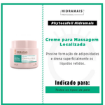 Kit Creme Massagem Esfoliante Natural + Phytocafeil  500GR