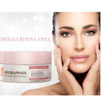 kit cuidado facial peel gel com creme renovador hidramais