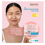 kit cuidado facial peel gel com creme renovador hidramais