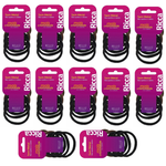 KIT ELASTICO RICCA  15MM COM 12PCTS DE 10UN BASIC SEM METAL 903