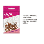 KIT ELASTICOS INVISIVEIS RICCA 3321 COM 3 PCT C/ 100UN