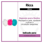 KIT ESPONJA RICCA BANHO PEQUENA L3P2 319