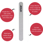 Kit Lixa Profissional Enox Granulação Grossa 100/180 com 3 unidades CLASSICA 637