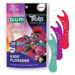 Fio Dental Gum Flosser Trolls C/20 Unidadades 875