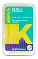 Fio Dental Kess Individual Pote C/50 Unidades 2002