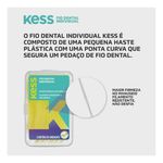 Fio Dental Kess Individual Pote C/50 Unidades 2002