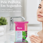 LENCO REMOV DE MAQUIAGEM RICCA 20UN 3712