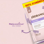 Kit  Sabonete Refil Hidramais Lavanda 400ML com 3