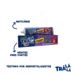 Kit 2 Cremes Dentais Infantil Tra Lá Lá Antiaçúcar 50g– Mais Economia e Proteção para os Pequenos