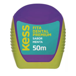 Kit Fita fio dental Kess Menta 50m 10 un 2008