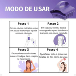 MASSAGEADOR DE COURO CABELUDO BRUSH FLEX RICCA 3443