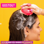 MASSAGEADOR DE COURO CABELUDO SHAMPOO BRUSH RICCA 3432