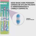 PACK ESC KESS INFANTIL GIRAFA C/3 MEDIA LEV+PG- 2566