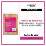 PALITO BAMBU 13CM C 50 PCS VERTIX  3236
