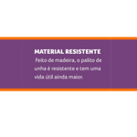 PALITO P/UNHA MADEIRA PARAJU RICCA  382