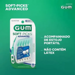 PALITOS INTERDENTAIS GUM SOFT PICKS ADVANCED C18 650