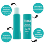 PROTETOR SOLAR LABIAL MENTA RICCA FPS30 BLISTER 3803