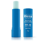 PROTETOR SOLAR LABIAL NEUTRO RICCA FPS30 BLISTER 3813