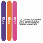 Kit Lixa Colors Ricca com 3 unidades cod. 961