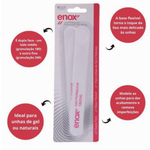 Kit Lixa Profissional Enox Granulação Fina 180/240 Com 3 unidades CLASSICA 634