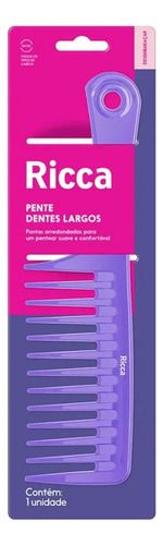 Pente Ricca Basic Dentes Largos 990