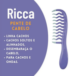 PENTE RICCA CACHOS & ONDAS ROXO 576