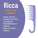 PENTE RICCA SHOWER CACHOS ROXO 582
