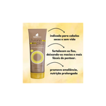 Kit shampoo, condicionador e creme para pentear Tutano Plus Barrominas
