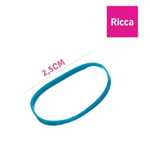 ELASTICOS COLORIDOS 200PCS COM CASE RICCA 3345