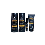 Kit Cresce Fio Shampoo Condicionador Sérum e Creme de Pentear Barrominas