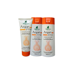 Kit shampoo, condicionador e creme para pentear Argan Shine Barrominas